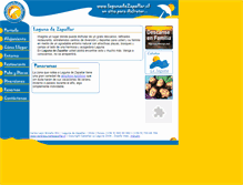 Tablet Screenshot of lagunadezapallar.cl